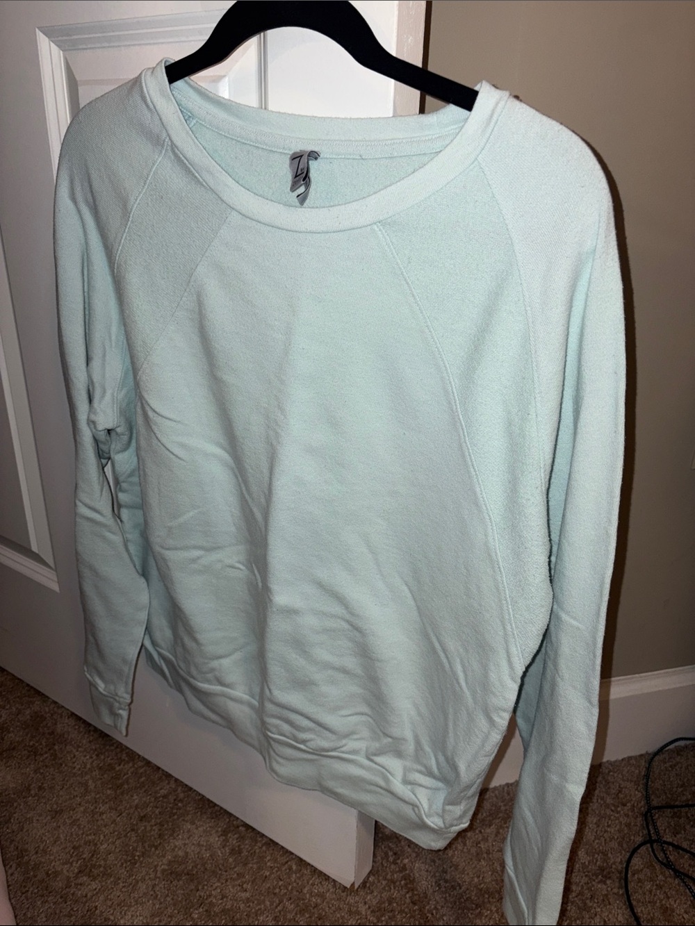 Zella Light Mint Crewneck Sweatshirt - Women's